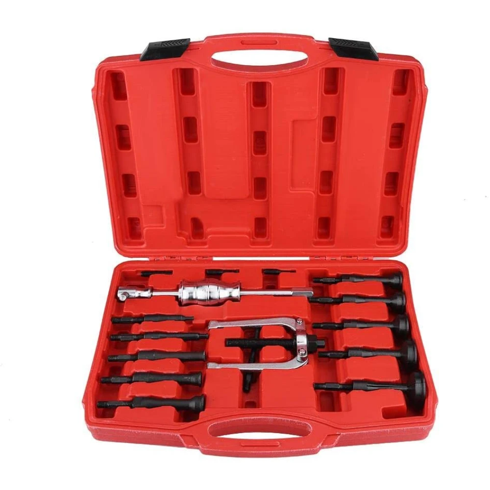 Kit extracteur de roulements intérieurs 16pcs avec marteau coulissant TSX TOOL