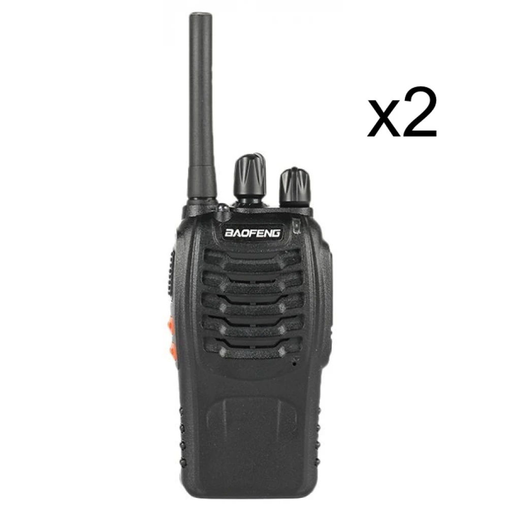 2 x Talkie-walkie Baofeng BF-88E PMR446 - Communication claire et puissante