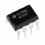 5pcs Temporisateur NE555P DIP8 bipolaire pour projets électroniques précis et fiable