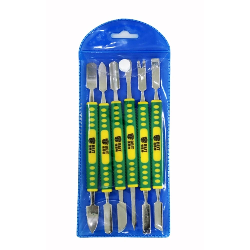 Mango antideslizante de goma del kit herramientas Best 6pc para apertura