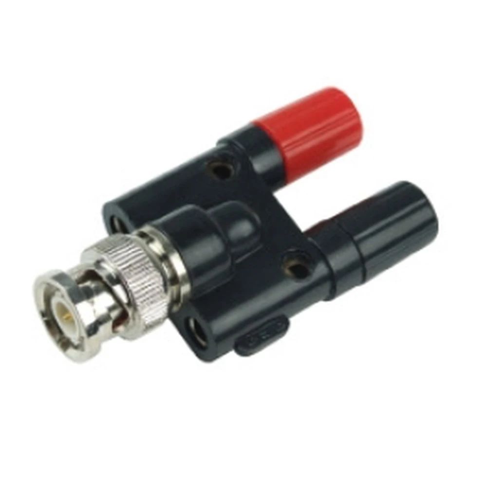 Adaptateur BNC mâle vers 2 prises femelles 4mm AD4246 Amass