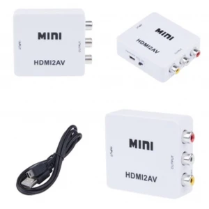 Adaptateur HDMI vers RCA - Convertisseur de signal HDMI vers AV NTSC/PAL Satkit