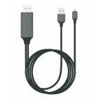 Adaptateur Lightning vers HDMI pour iPhone - câble HDTV Apple compatible iOS