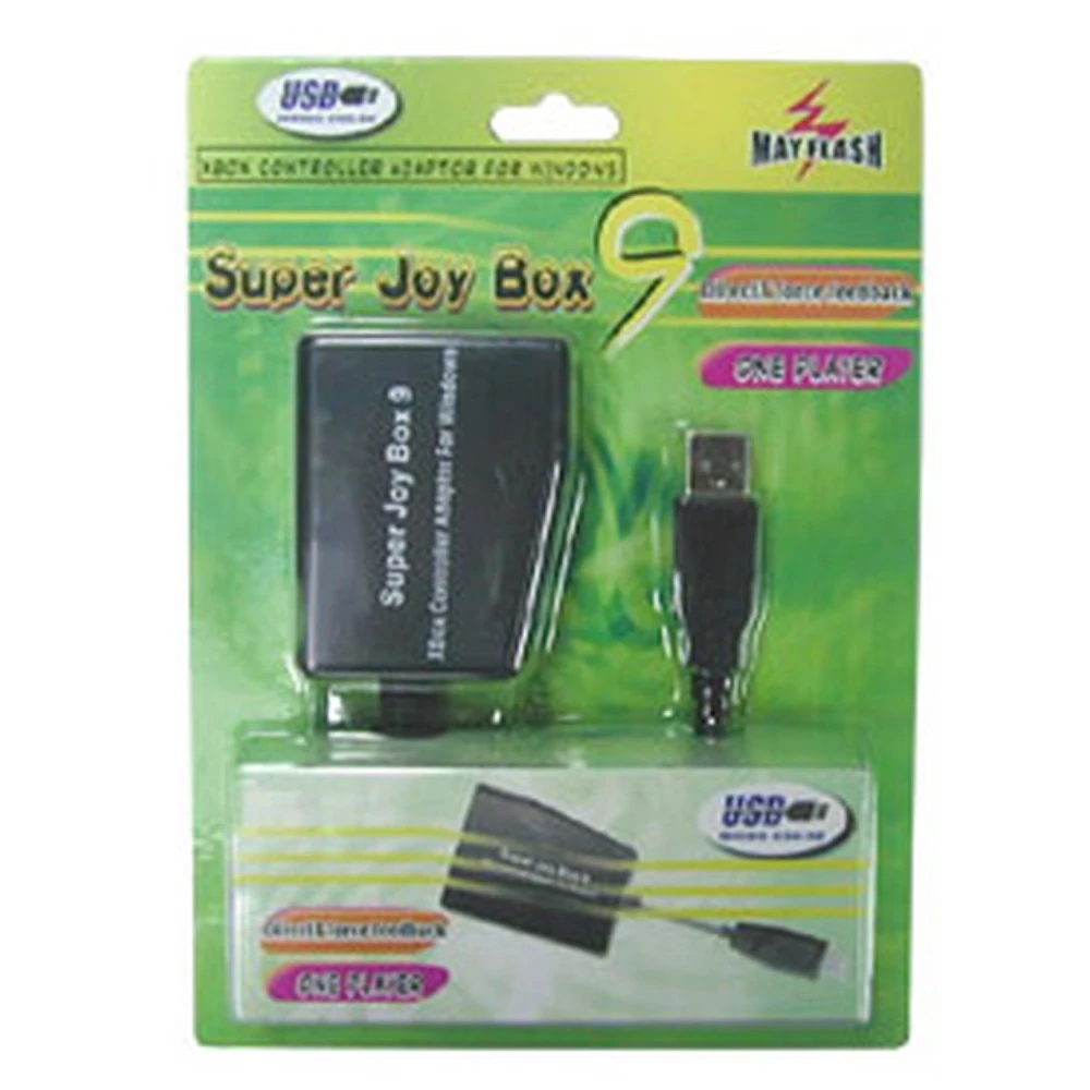 Adaptateur manette Xbox vers PC (SUPER Joy Box 9) compatible Windows 7 et 8