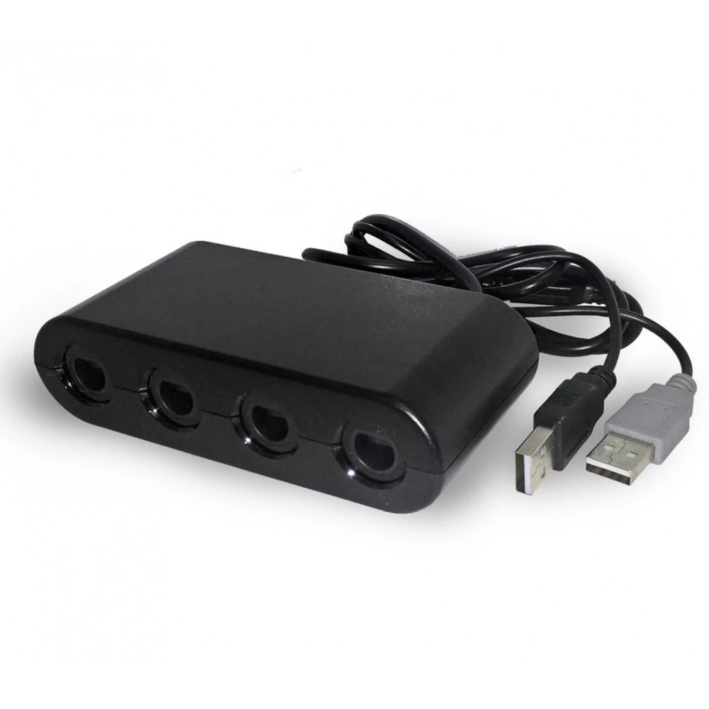 Adaptateur manettes GameCube pour Nintendo Wii U et PC compatible Super Smash Bros