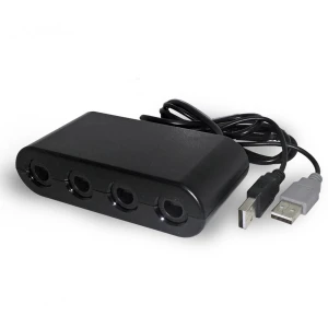 Adaptateur manettes GameCube pour Nintendo Wii U et PC compatible Super Smash Bros