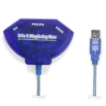 Adaptateur manettes PS2 Xbox GameCube vers PC USB 3in1 Magic Joy Box