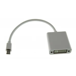 Adaptateur Mini DisplayPort vers DVI pour connecter Mac et PC à des écrans externes