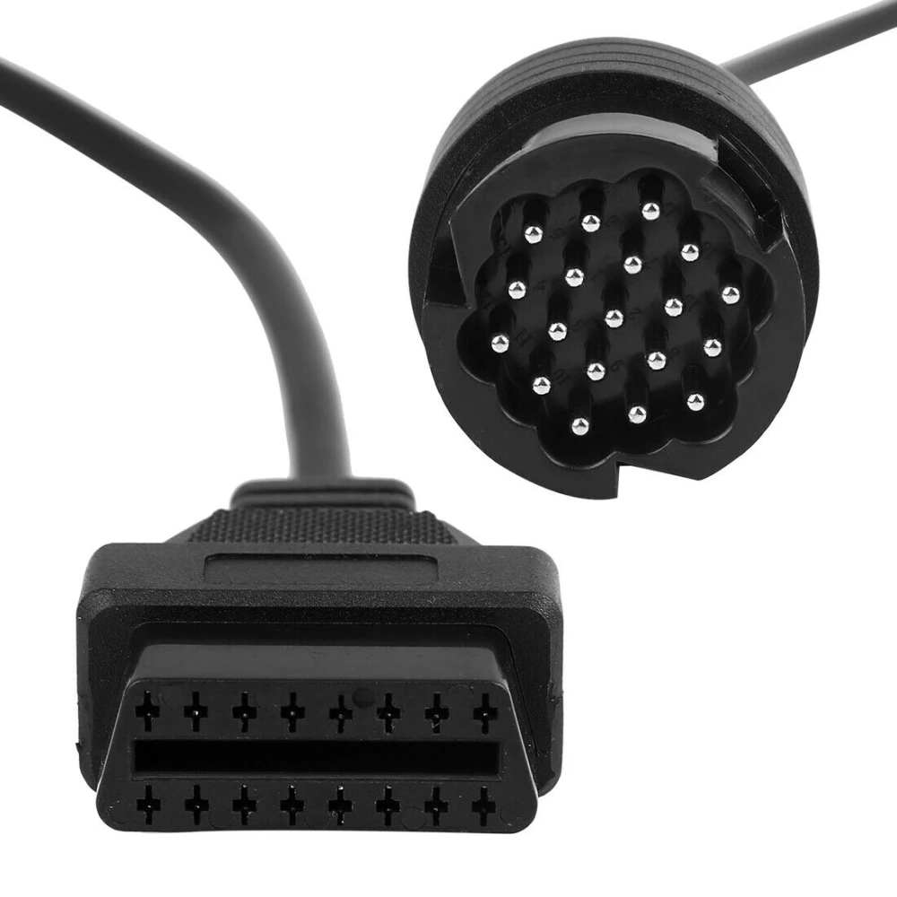 Conector adaptador diagnóstico Porsche 19 a 16 pin