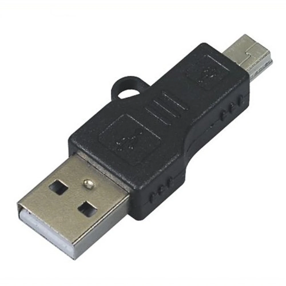 Adaptateur USB mâle vers Mini-USB mâle pour connexions polyvalentes