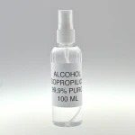Alcool isopropylique 100 ml avec vaporisateur pour nettoyage et désinfection