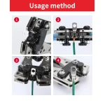 Pince à sertir 6-50mm² avec poignées antidérapantes et rotation réglable