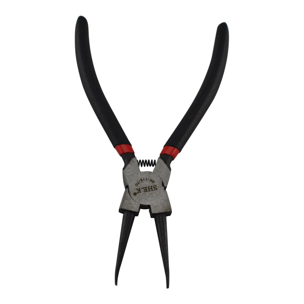 Vista lateral de alicates para circlips SK-112-7c de 180mm