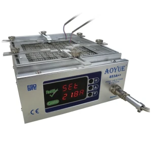 Aoyue 853a++ station de préchauffage avec contrôle numérique et support extensible