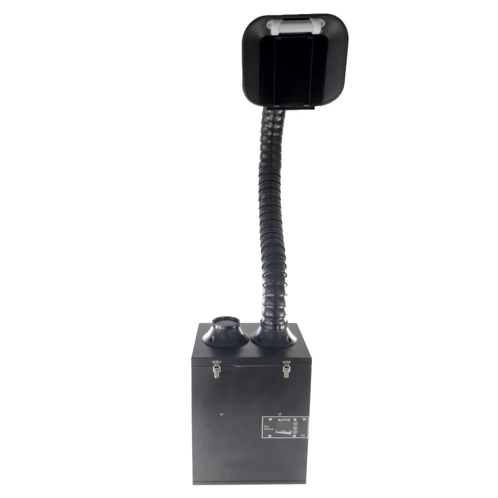 Vista frontal de la plataforma Aoyue FEK-1 para protección ambiental en soldadura