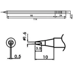 Aoyue LF-16D Pointe de fer à souder avec résistance intégrée - Pièce d’origine