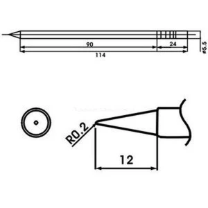 Aoyue LF-LB panne de fer à souder avec résistance incluse pour station de soudage