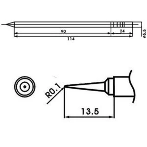 Aoyue LF-LI panne de fer à souder avec résistance - pièce d'origine