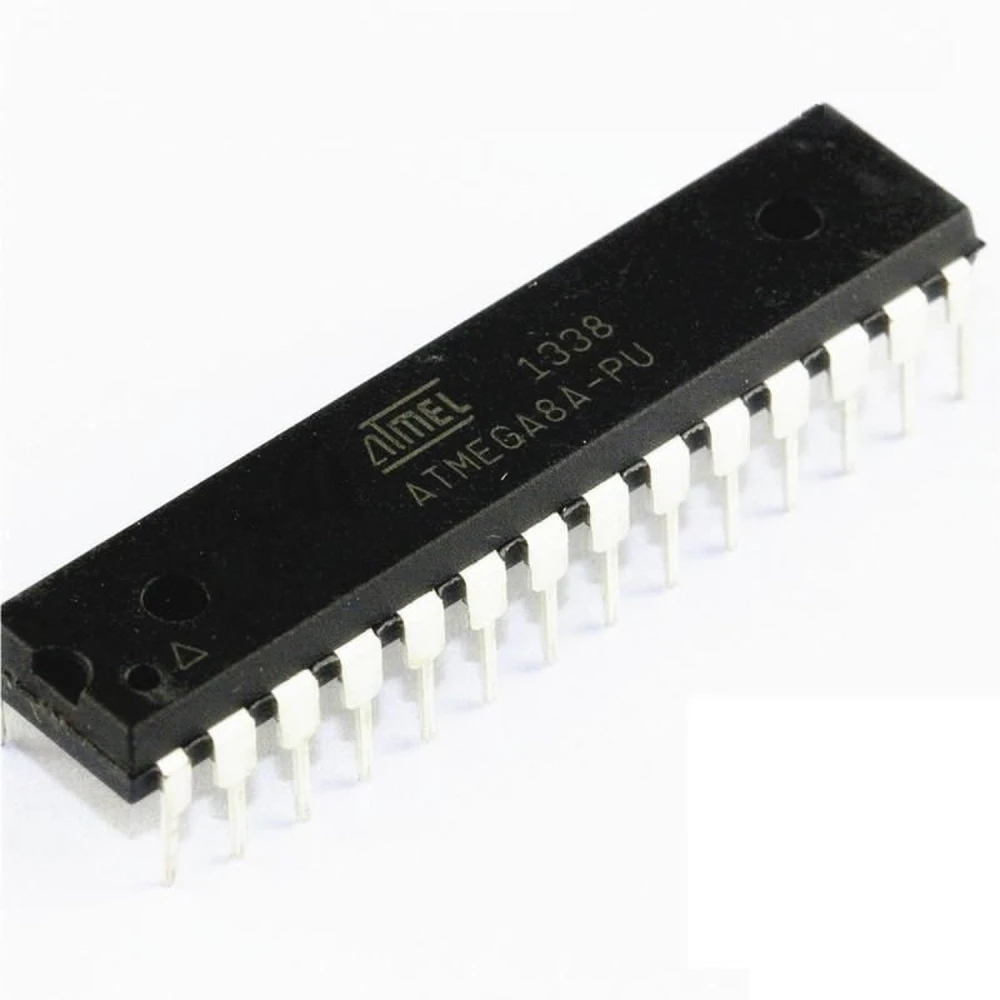 Atmel Atmega8a-Pu MCU 8 bits 16MHz DIP-28 - Microcontrôleur efficace