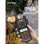 Baofeng UV9R Plus talkie-walkie longue portée avec 160 canaux VHF/UHF