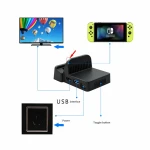 Base dock portable pour Nintendo Switch - mini dock HDMI USB