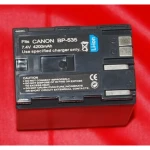 Batterie compatible Canon BP-535 pour caméscopes Canon - haute capacité et fiabilité