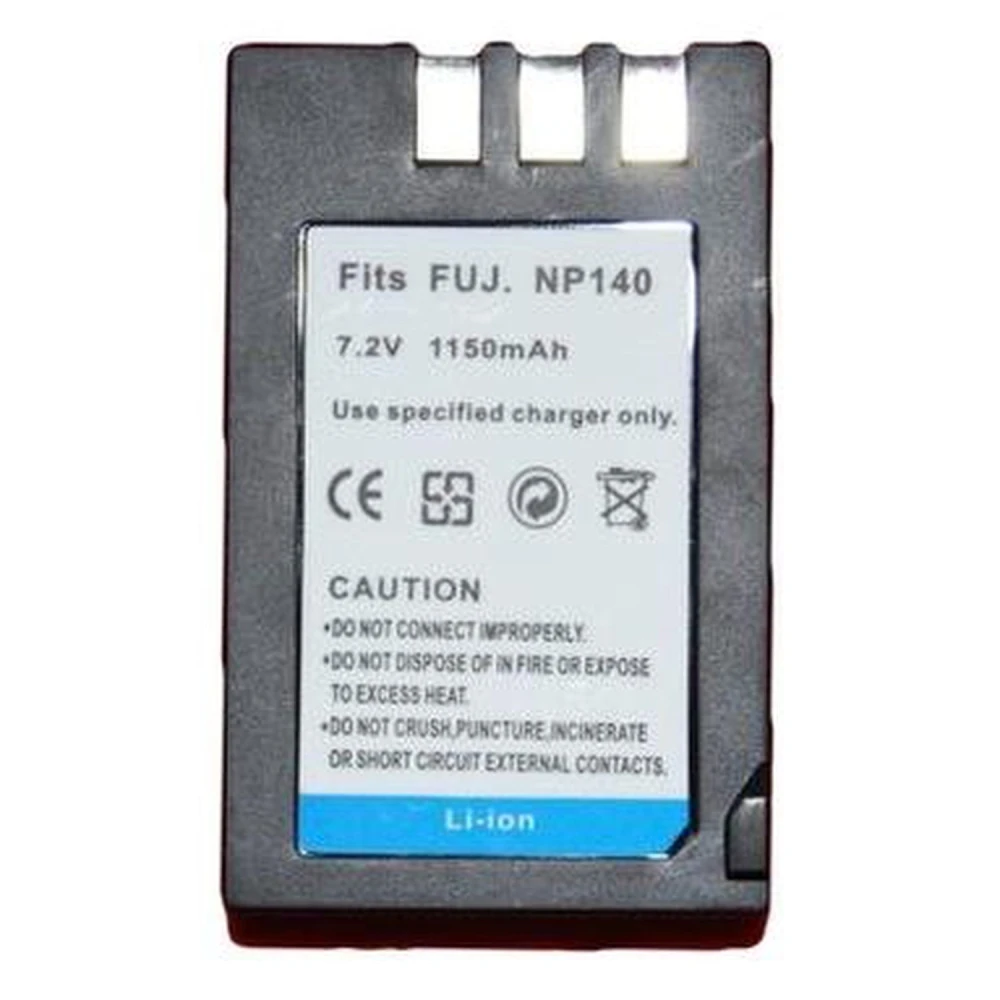 Batterie compatible Fuji NP-140 pour appareils photo et caméscopes