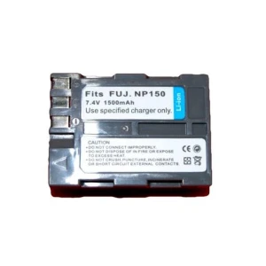 Batterie compatible Fuji NP-150 pour appareils photo numériques Fuji et JVC