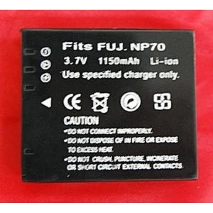 Batterie compatible Fuji NP-70 pour appareils photo numériques et caméscopes