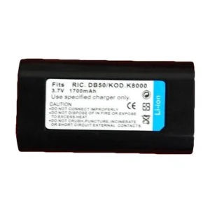 Batterie compatible Kodak KLIC-8000 pour appareils photo Kodak et Ricoh