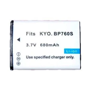 Batterie compatible Kyocera BP-760S pour appareils photo et caméscopes