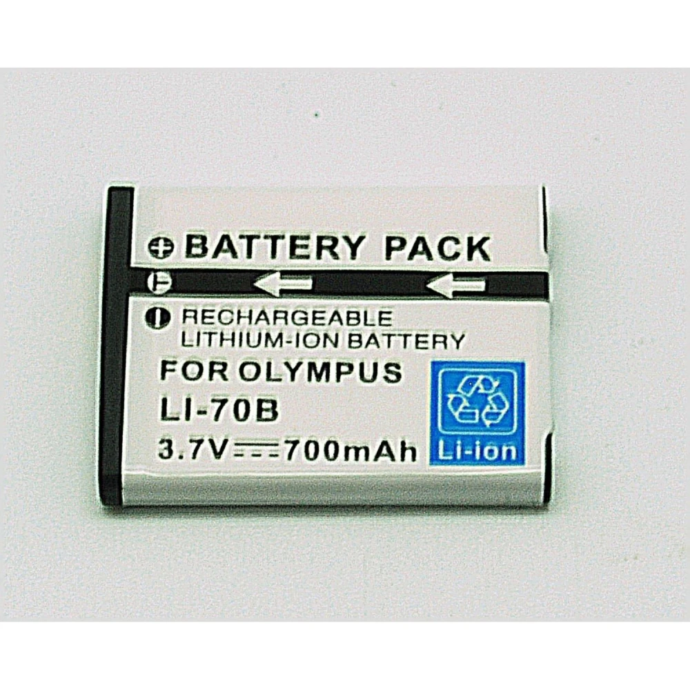 Batterie compatible Olympus LI-70B pour appareils photo numériques Olympus