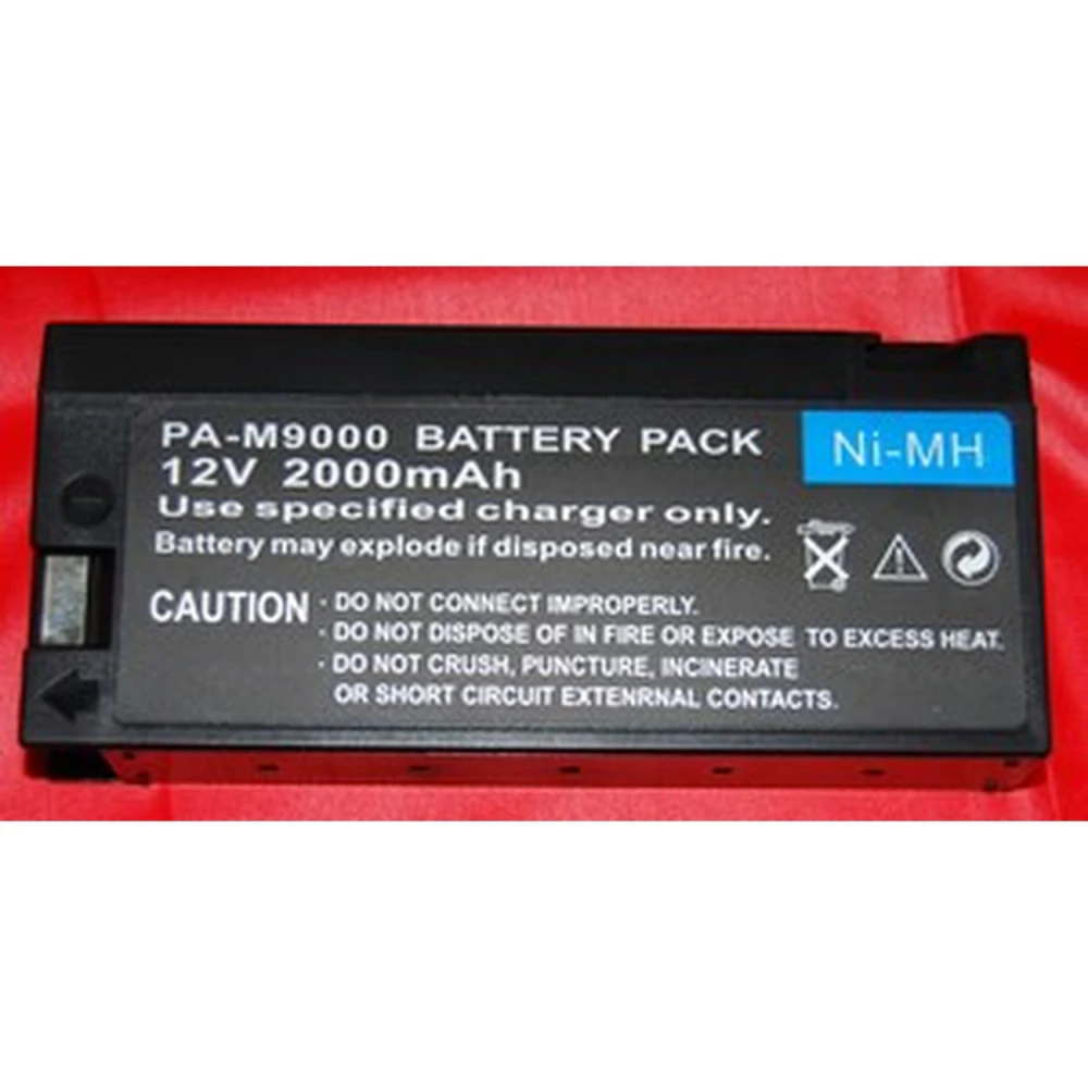 Batterie compatible Panasonic M9000 Ni-Mh 12V 2000mAh pour appareils photo numériques