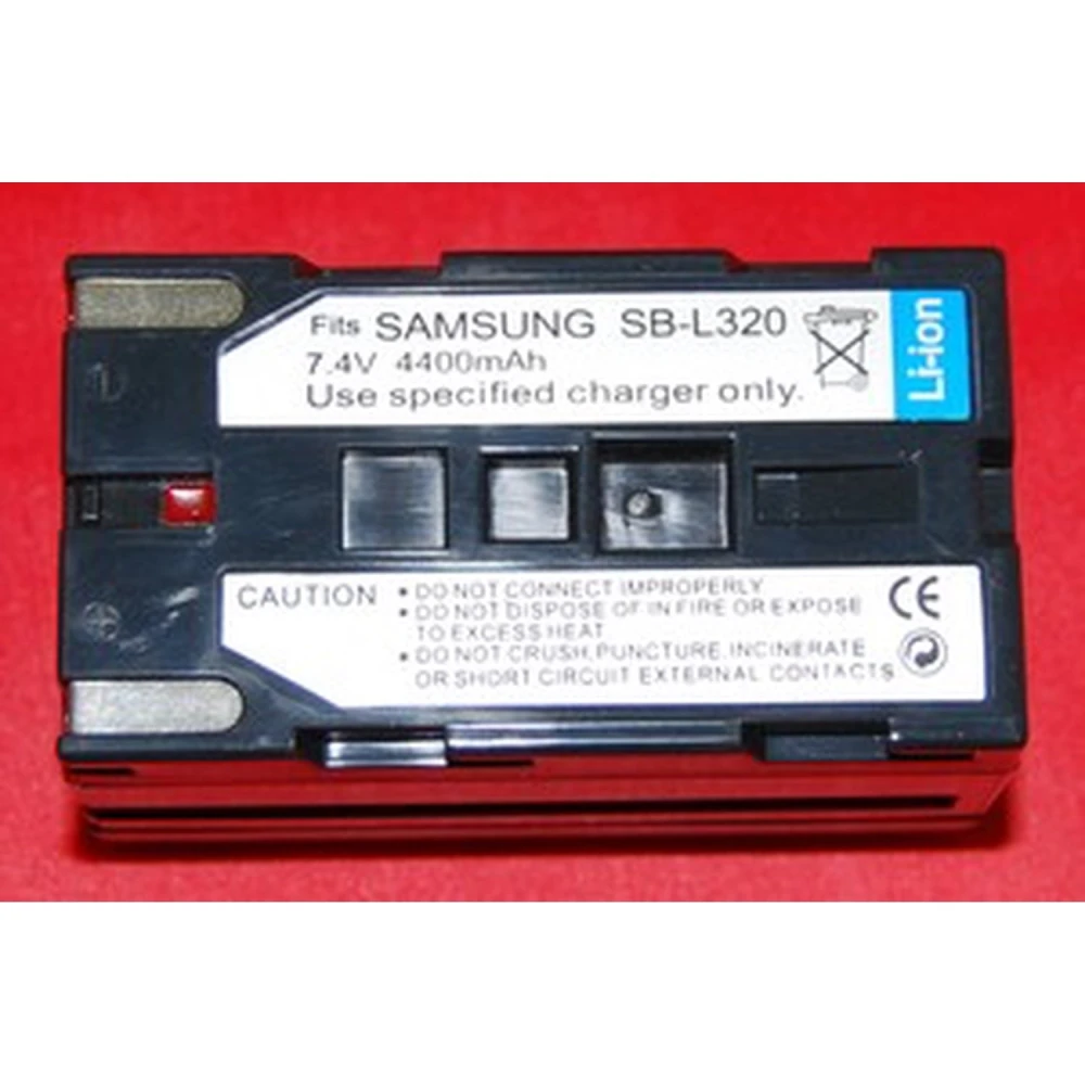 Batterie compatible Samsung SB-L320 Li-Ion 7.4V 4400mAh pour caméras
