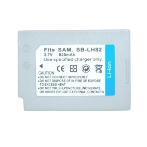 Batterie compatible Samsung SB-LH82 pour appareils photo numériques et caméscopes