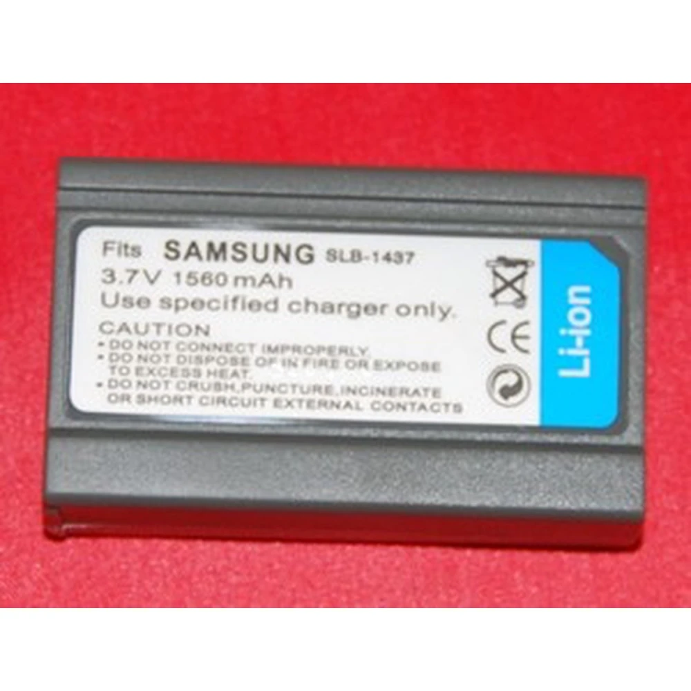 Batterie compatible Samsung SLB-1437 pour appareils photo numériques