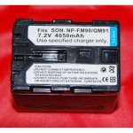 Batterie compatible Sony NP-FM90 QM91 pour caméscopes et appareils photo numériques