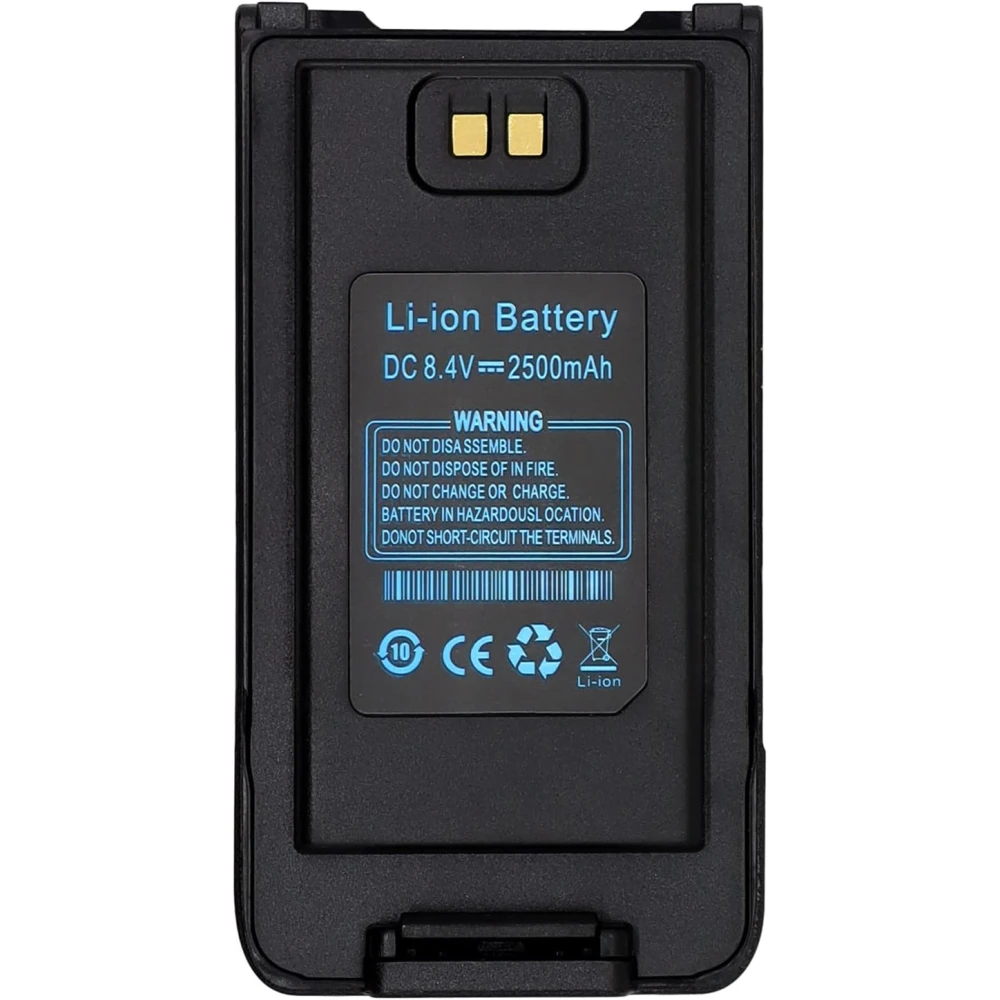 Batterie de rechange Baofeng UV-9R améliorée 2023 - 2500mAh
