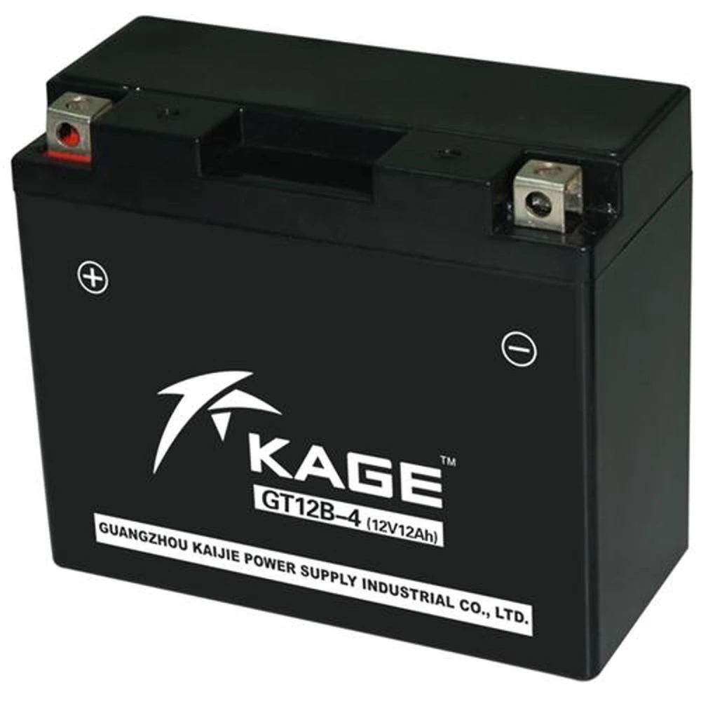 Batterie gel moto YT12-B4/YT12-BS/GT12B-4 haute performance et longue durée