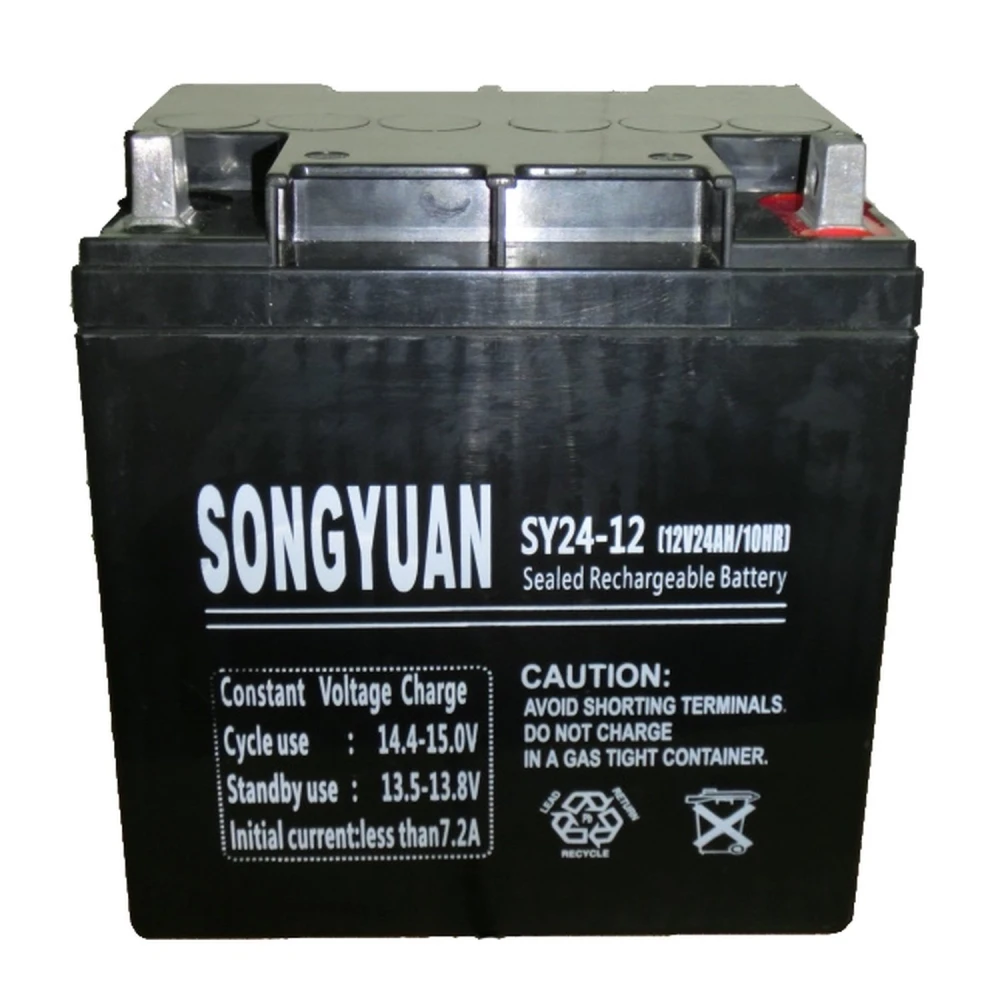 Batterie plomb étanche rechargeable 12V 24Ah SY24-12 Songyuan