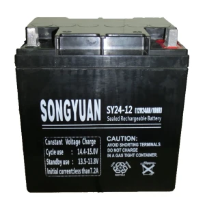 Batterie plomb étanche rechargeable 12V 24Ah SY24-12 Songyuan