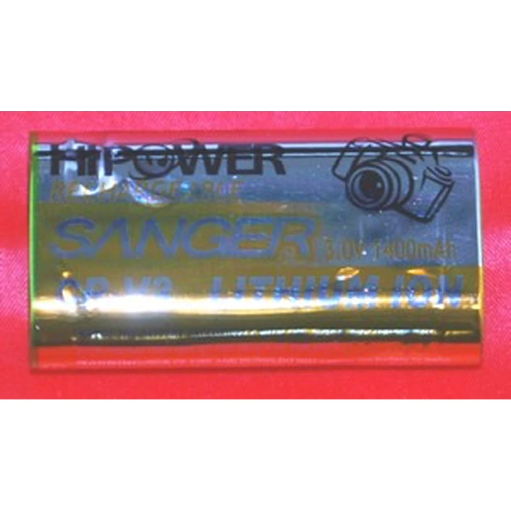 Batterie rechargeable Cr-V3 3V 1400mAh pour appareils photo numériques