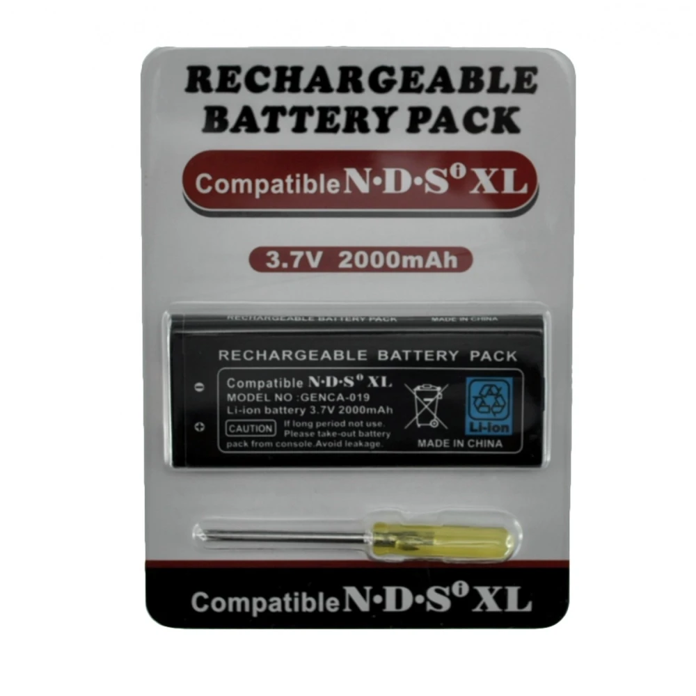 Batterie rechargeable Li-ion NDSI XL 3,7V 2000mAh pour Nintendo DSi XL