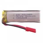 Batterie UDI RC U818A 3.7V 500mAh Li-Po pour hélicoptères RC