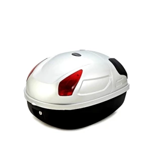 Coffre porte-casque vélo 17L blanc JZH-818 pour 1 casque