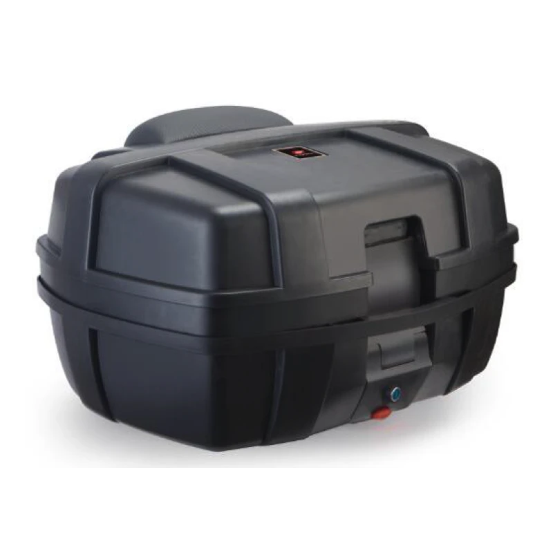 Top case moto 47L XXL YM-0885 pour 2 casques, sûr et pratique