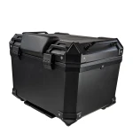 Top case moto universel 45L - Coffre carré pour 1 casque