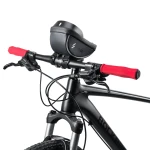 Sacoche support téléphone vélo avec écran tactile et pare-soleil 0.5L