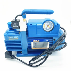 Pompe à vide pour climatisation avec manomètre Value VI120SV 3,6m3/h