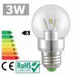 Ampoule LED E27 3W 6500K 360° lumière blanche brillante